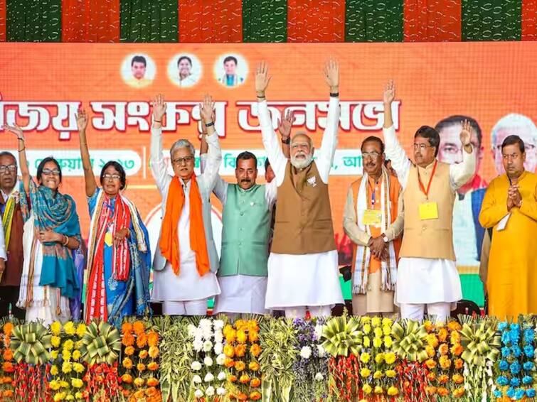 Tripura Election Results 2023 BJP gets early lead Tripura Assembly Election Result Assembly Election Results: 3 மாநில சட்டப்பேரவை தேர்தல் முடிவுகள்: திரிபுரா, நாகலாந்தில் ஆட்சியை தக்க வைக்கிறது பாஜக!