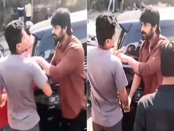 Man slaps girlfriend, Naga Shaurya makes him apologise in public; VIDEO Naga Shaurya Video: પાગલ આશીકે તેની ગર્લફ્રેન્ડને મારી થપ્પડ તો નાગા શૌર્ય ભડક્યો, રસ્તા વચ્ચે શિખવાડયો શબક