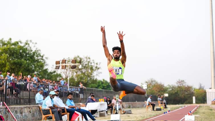 Jeswin Aldrin Creates New National Record In Long Jump At Indian Open Jumps Competition