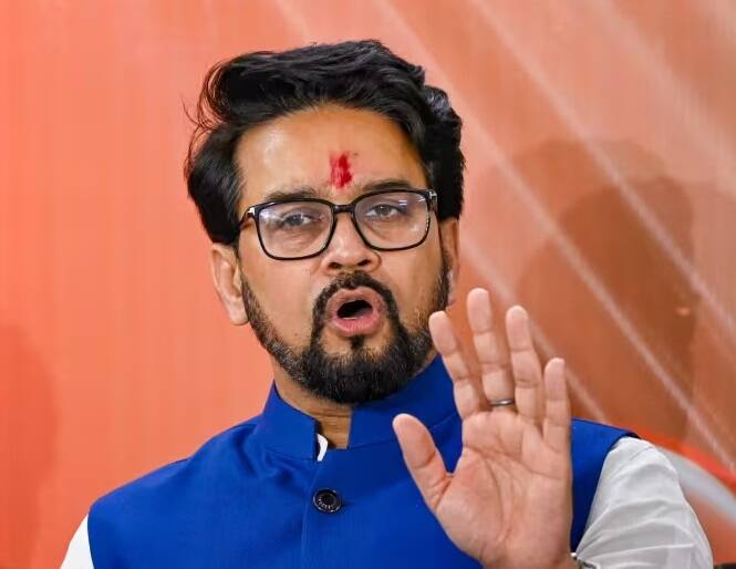 Anurag Thakur lambasts Rahul Gandhi for his 'Pegasus' statement Rahul Gandhi: 'પેગાસસ મોબાઇલમાં નહી પણ મગજમાં છે...', અનુરાગ ઠાકુરે રાહુલ ગાંધી પર કર્યા પ્રહાર