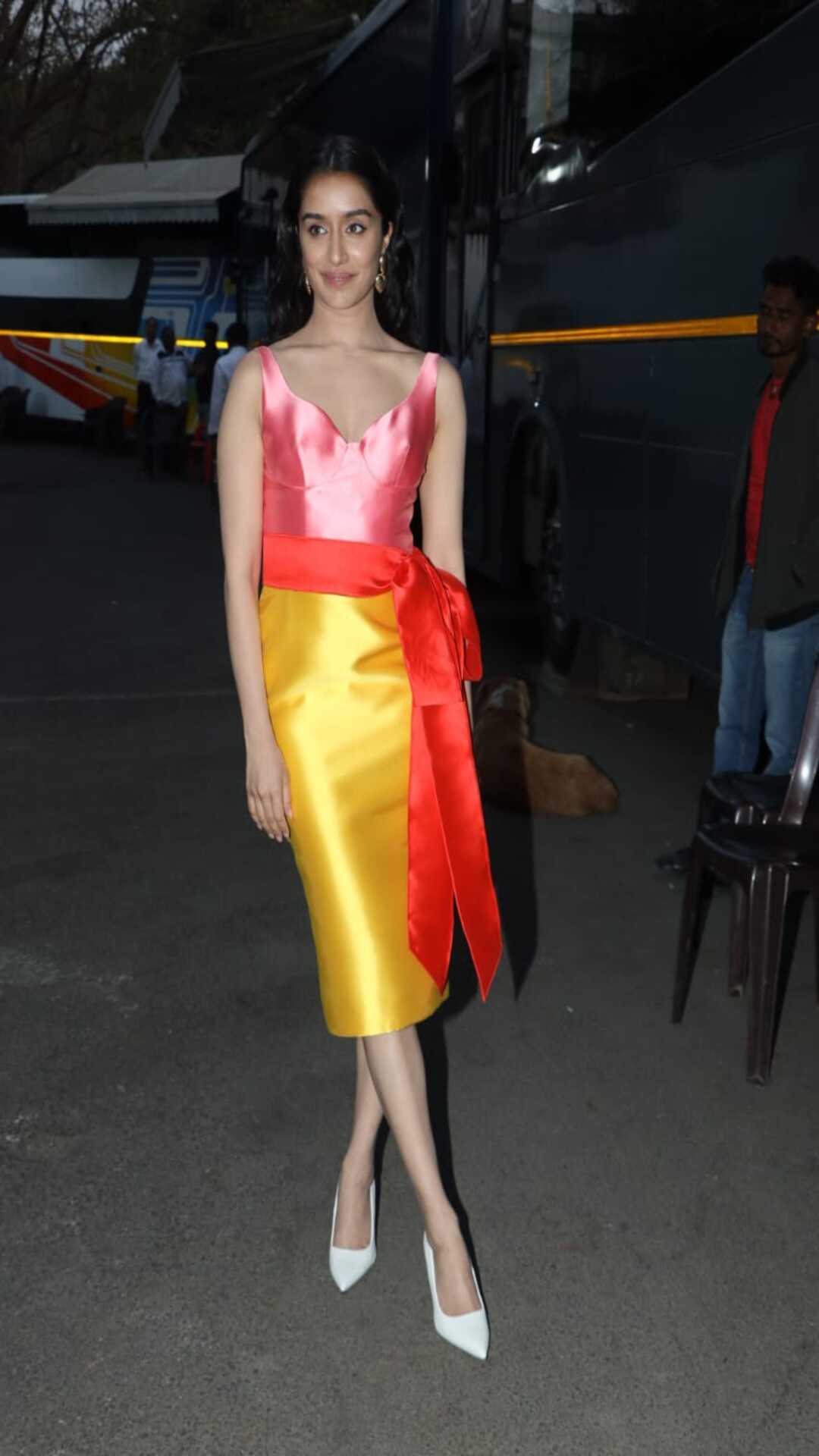 Shraddha Kapoor Sets The Summer Mood In A Colourblocked Dress