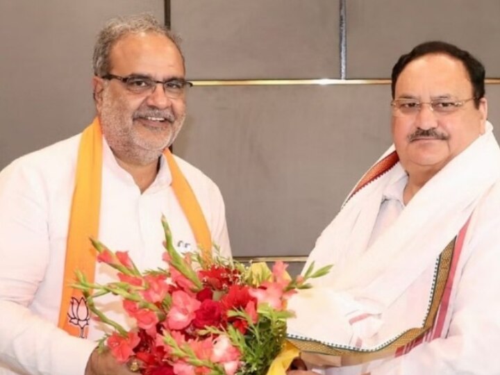 UP BJP Chief Bhupendra Chaudhary Meet JP Nadda Ahead | UP Politics ...