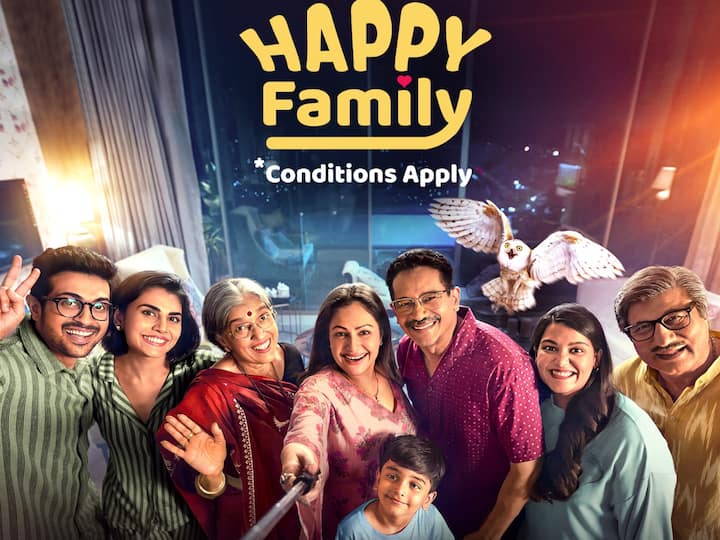 Happy Family Conditions Apply Trailer: Raj Babbar, Ratna Pathak Shah Starrer Family Drama Is Loaded With Comedy Happy Family Conditions Apply Trailer: Raj Babbar, Ratna Pathak Shah Starrer Family Drama Is Loaded With Comedy