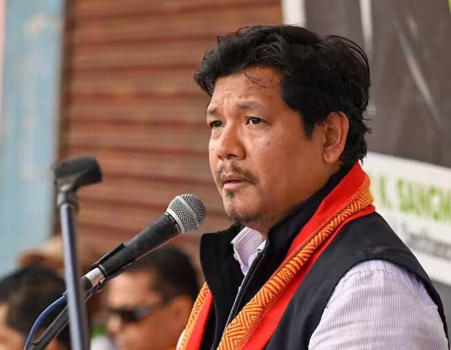 Meghalaya Assembly Election Result:  CM Conrad Sangma submits resignation Meghalaya Assembly Election Result: મેઘાલયમાં સરકાર બનાવવાનો દાવો રજૂ, ગવર્નરને મળ્યા કોનરાડ સંગમા, ભાજપ સાથે કરશે ગઠબંધન