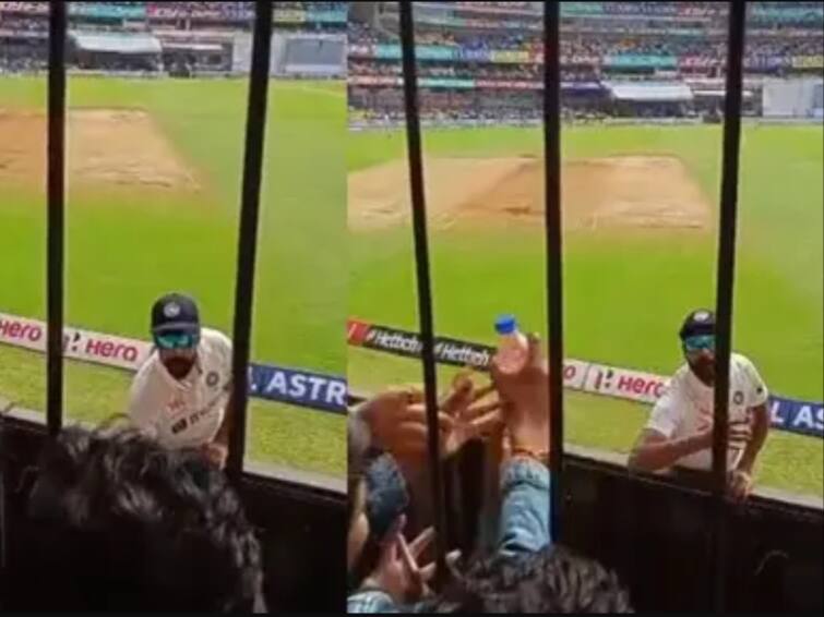 IND vs AUS Mohammad Siraj gesture wins the heart of young fan during Indore Test Watch Video: ரசிகரிடம் எனர்ஜி ட்ரிங்கை வீசிய சிராஜ்… ஆர்ப்பரித்த ரசிகர்கள்… வைரலாகும் வீடியோ!