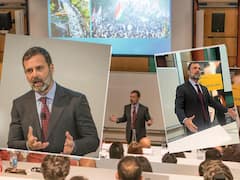 Rahul Gandhi Cambridge Speech : राहुल गांधी यूके दौऱ्यावर, केंब्रिज विद्यापीठात दिलं व्याख्यान!