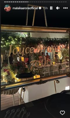 Kareena, Karisma, Arjun Kapoor Join Malaika Arora For Her Mom's Birthday Celebrations - See Pics