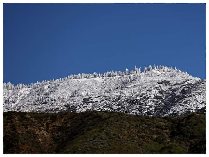 The west coast of United States received unprecedented levels of snowfall with mountainous regions of California recording over 40ft of snow since the onset of winter.