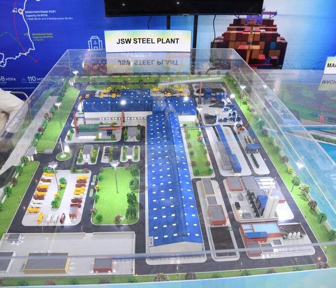 గ్లోబల్ ఇన్వెస్టర్స్ సమ్మిట్‌ 2023లో ప్రత్యేక ప్రదర్శన ఏర్పాటు చేశారు.