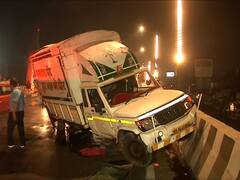 Mumbai Accident : मुंबईतील वेस्टर्न एक्स्प्रेसवेवर टेम्पो आणि बसची धडक होऊन अपघात