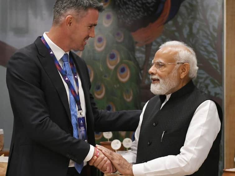 Former England Captain Kevin Pietersen Meets PM Narendra Modi, Shares Heartfelt Post Former England Captain Kevin Pietersen Meets PM Narendra Modi, Shares Heartfelt Post