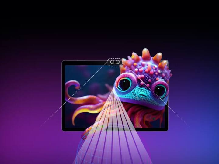 ZTE Nubia Pad 3D: With Nubia Pad 3D, ZTE is bringing a tablet on which you can watch content in 3D without any extra hardware or 3D glasses. The tablet comes with a diffractive lightfield backlighting (DLB) layer inside its 12.4-inch display which allows it to convert content to 3D almost seamlessly. The tablet also comes with dual 8-megapixel cameras at the front and dual 16-megapixel cameras at the back. [Image Credit: ZTE]