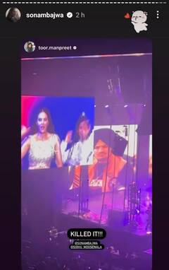 Sonam Bajwa: ਸੋਨਮ ਬਾਜਵਾ ਨੇ ਲਾਈਵ ਸ਼ੋਅ 'ਚ ਸਿੱਧੂ ਮੂਸੇਵਾਲਾ ਨੂੰ ਦਿੱਤੀ ਸ਼ਰਧਾਂਜਲੀ, ਸਿੱਧੂ ਦੇ ਗਾਣਿਆਂ 'ਤੇ ਕੀਤਾ ਸ਼ਾਨਦਾਰ ਡਾਂਸ