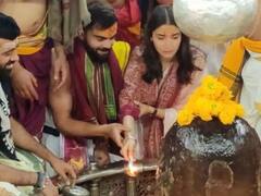 In Pics : विराट-अनुष्का महाकाल देवाच्या मंदिरात, भस्म आरती करत घेतलं देवाचं दर्शन