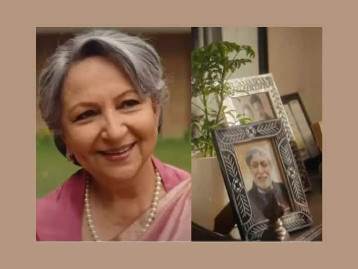 Sharmila Tagore husband Gulmohar who plays Sharmila Tagore husband role know details Gulmohar : 'गुलमोहर'मध्ये शर्मिला टागोरच्या पतीची भूमिका कोणी साकारलीय? जाणून तुम्हालाही वाटेल आश्चर्य