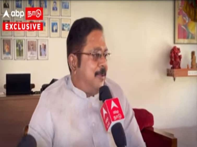 ABP Nadu Exclusive: TTV Dhinakaran said If Edappadi Palaniswami leaves BJP, ADMK will become small TNN ABP Nadu Exclusive: பாஜகவை விட்டு விலகினால் எடப்பாடி பழனிசாமி, அதிமுக சின்னாபின்னமாகி விடும் -  தினகரன்