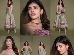 Sanjana Sanghi Poses In Green Ethnic Dress. See Pics