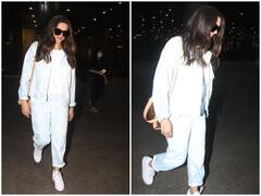 Oscar 2023 की प्रेजेंटर बनने के बाद एयरपोर्ट पर स्पॉट हुईं Deepika Padukone, कूल डेनिम जैकेट-जींस में लगीं स्टनिंग
