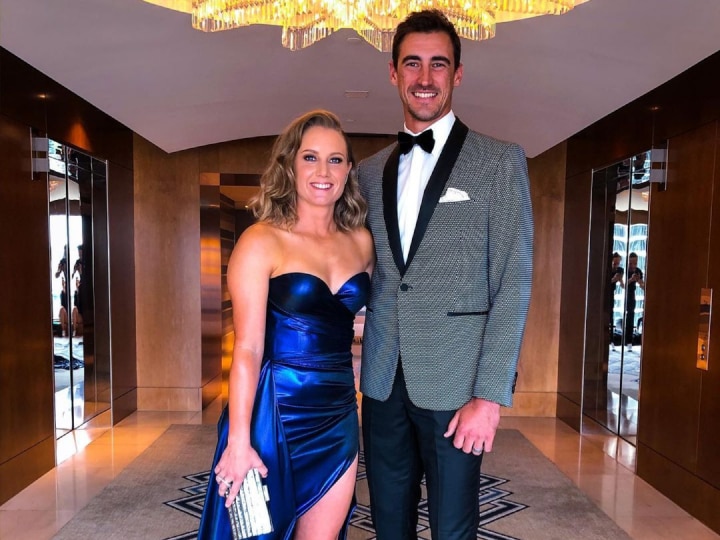 Mitchell Starc Wife Alyssa Healy Photos Meets UP Warriorz Team Player  Beautiful Skipper Alyssa Healy | Mitchell Starc Wife: बेहद खूबसूरत हैं  मिचेल स्टार्क की वाइफ एलीसा हीली, महिला IPL में UP