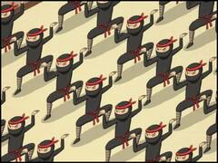 निन्जा के बीच छिपी है एक बिल्ली…क्या 7 सेकंड में आप ढूंढ सकते हैं...?