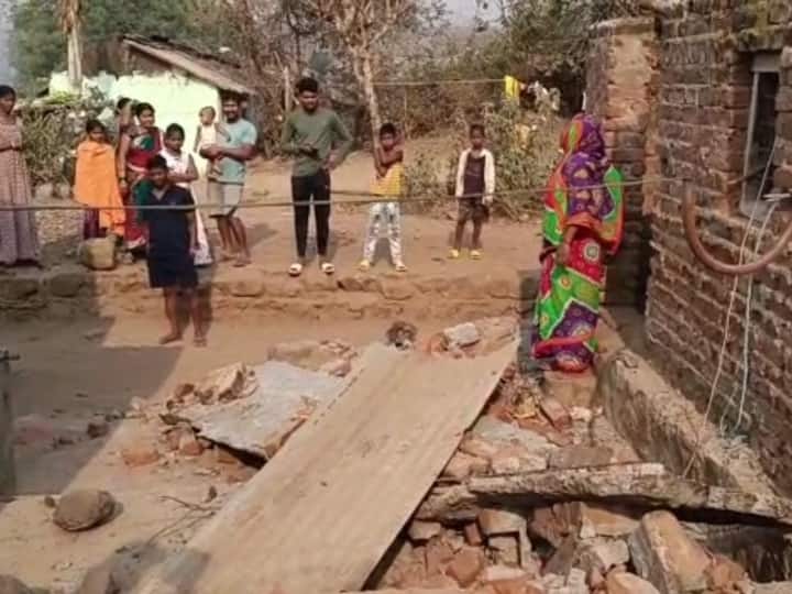 Koraput earthquake cracks in many houses in villages news bastar district NCS said intensity ANN Odisha Earthquake: कोरापुट के 10 से अधिक गांवों में महसूस हुए भूकंप के झटके, कई मकानों में पड़ी दरारें