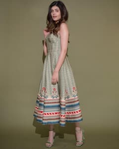 Sanjana Sanghi Poses In Green Ethnic Dress. See Pics