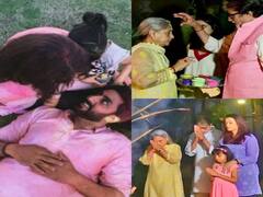 जया-अमिताभ करते हैं घर के बाहर होलिका दहन तो ऐश्वर्या की बाहों में अभिषेक करते हैं रंगीन रोमांस