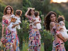 Shriya Saran: ‘வா வா என் தேவதையே..’ மகளை கொஞ்சியவாறு போட்டோஷூட் செய்த ஸ்ரேயா..வைரலாகும் போட்டோக்கள்!