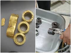 Shamshabad Gold Smuggling : బేరింగ్ లో గోల్డ్ స్మగ్లింగ్, కస్టమ్స్ అధికారుల కళ్లు గప్పి బయటకు- ఎలా చిక్కాడంటే?