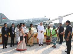Odisha CM Unveils Biju Patnaik’s Iconic 'Dakota' Aircraft For Public Display — IN PICS