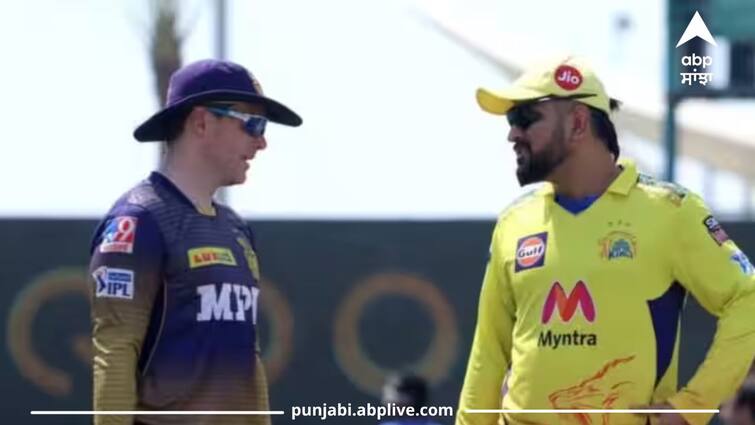 eoin morgan said ms dhoni is the undisputed goat of ipl Eoin Morgan ਨੇ ਦੱਸਿਆ ਕੌਣ ਹੈ IPL ਦਾ ਮਹਾਨ ਖਿਡਾਰੀ, ਕੋਹਲੀ, ਰੋਹਿਤ ਤੇ ਗੇਲ ਨਹੀਂ ਪਰ...