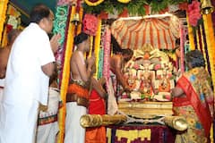 Tirumala : తెప్పపై శ్రీ‌దేవి, భూదేవి స‌మేత ‌మ‌ల‌య‌ప్ప స్వామి భక్తులకు కటాక్షం