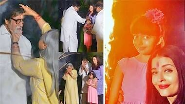 बता दें कि बच्चन फैमिली ने अपनी होली की तस्वीरों को शेयर किया था और होली जलाने से पहले उन्होंने पूजा भी की थी. इसी के साथ-साथ ऐश्वर्या राय बच्चन की बेटी आराध्या भी इस होली की तस्वीरों में देखी जा सकती हैं. (Photo- Instagram)