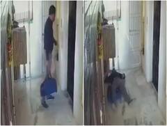 ऑफिस के लिए घर से निकले शख्स की चंद सेकेंड में मौत, दिल दहला देगा वीडियो