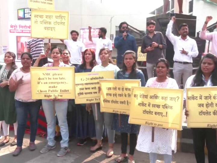 Members of the forum visited and examined the situation at different public toilets in the city as part of their ongoing campaign. (Image: ANI)