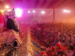 Holi 2023 : होळीपूर्वी बरसाना-जयपूर शहर जल्लोषात तल्लीन; लाठमार-रासलीला रंगोत्सव उत्सवात साजरा, पाहा फोटो