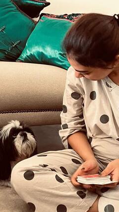 Nazriya Nazim: ‘என் மகிழ்ச்சிக்கு காரணம் நீதான்’செல்ல நாயின் பிறந்தநாளையொட்டி போஸ்ட் வெளியிட்ட நஸ்ரியா!