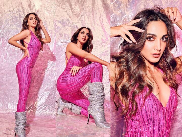 Kiara Advani: பிரபல இந்தி நடிகை கியாரா அத்வானி பளபளக்கும் உடையணிந்து பதிவிட்டுள்ள புகைப்படங்கள் வைரலாகி வருகின்றன.