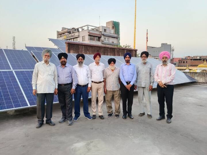 Solar plant of 55 KW power generation in Gurdwara Sahib Jharkhand Jamshedpur ann Jharkhand News: जमशेदपुर के साकची गुरुद्वारा में सोलर प्लांट का शुभारम्भ, सौर ऊर्जा से पर्यावरण को मिलेगा ये फायदा