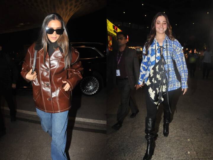 Bollywood Actress Spotted: मीडिया के कैमरा ने हाल ही में बॉलीवुड एक्ट्रेस दीपिका पादुकोण और तमन्ना भाटिया को एयरपोर्ट पर स्पॉट किया है.