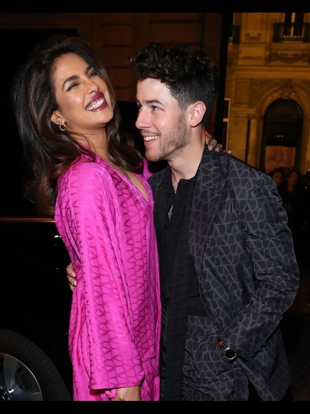 Priyanka-Nick Get Mushy At Valentino Event In Paris