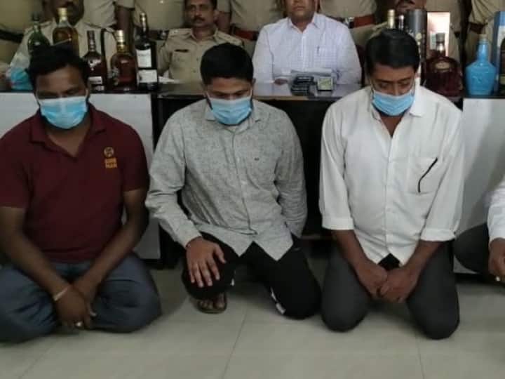 Medchal News Excise Police Arrested Five Members Who Selling Illeagally Foreign liquor Medchal News: అక్రమంగా విదేశీ మద్యం విక్రయిస్తున్న ముఠా గుట్టు రట్టు - ఐదుగురి అరెస్ట్, పెద్ద ఎత్తున మద్యం స్వాధీనం