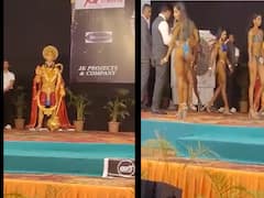 MP: Row Erupts As Women Bodybuilders Perform In Front Of Hanuman Idol, Congress 'Purifies' Location