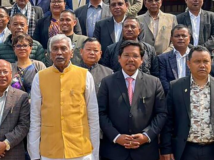 मेघालय की विधानसभा में 45 विधायकों के साथ कोनराड संगमा दोबारा से 7 मार्च को दोबारा से सीएम पद की शपथ लेने जा रहे हैं. (फोटो- PTI)