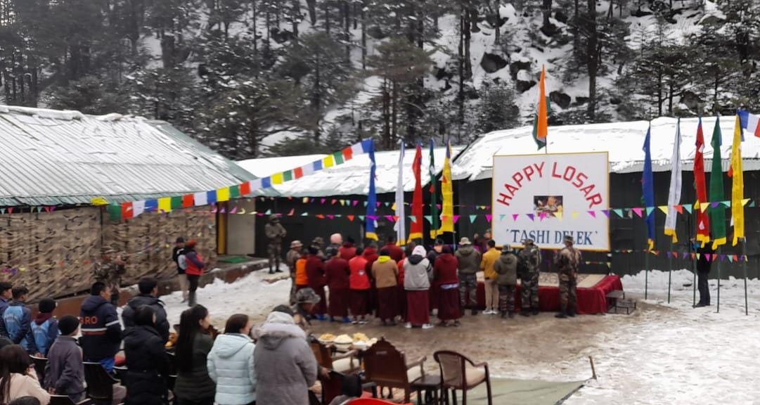 Indian Army Personnel Celebrate Colourful Losar Festival With Local Tribe In Assam