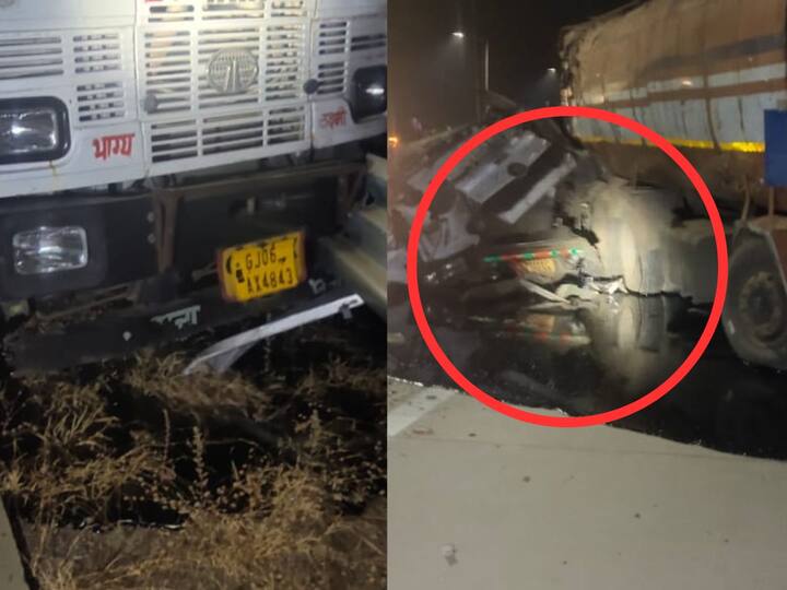 Buldhana Accident News: बुलढाण्याजवळ समृद्धी महामार्गावर भीषण अपघात झाला आहे. समृद्धी महामार्गावर उभ्या असलेल्या नादुरस्त टँकरवर मागून येणारा ट्रक आदळला आणि अपघात झाला.