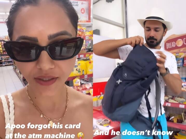 Abhinav Shukla Forgot His ATM Card on ATM Wife Rubina Dilaik Save Him Here is Fun Moment Bigg Boss 14 Winner Captured Abhinav Shukla से होते-होते बची बड़ी गलती! Rubina Dilaik ने चुपके से बना डाला वीडियो