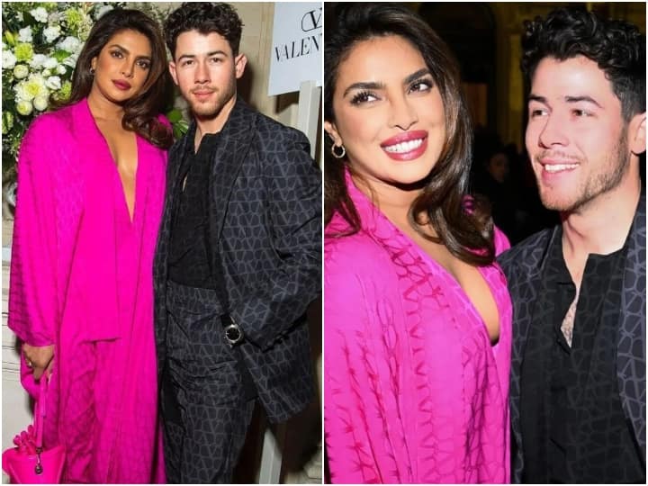 Priyanka Chopra: एक्ट्रेस प्रियंका चोपड़ा और उनके सिंगर-हसबैंड निक जोनास  हाल ही में पेरिस फैशन वीक में वैलेंटिनो फॉल 2023 शो में शामिल हुए थे. इवेंट से जोड़े की कई तस्वीरें अब वायरल हो रही हैं.