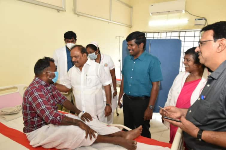 Trichy ESI Hospital is functioning well. Interview with Minister CV Ganesan TNN திருச்சி ESI மருத்துவமனை சிறப்பாக செயல்படுகிறது - அமைச்சர் சி.வி.கணேசன்