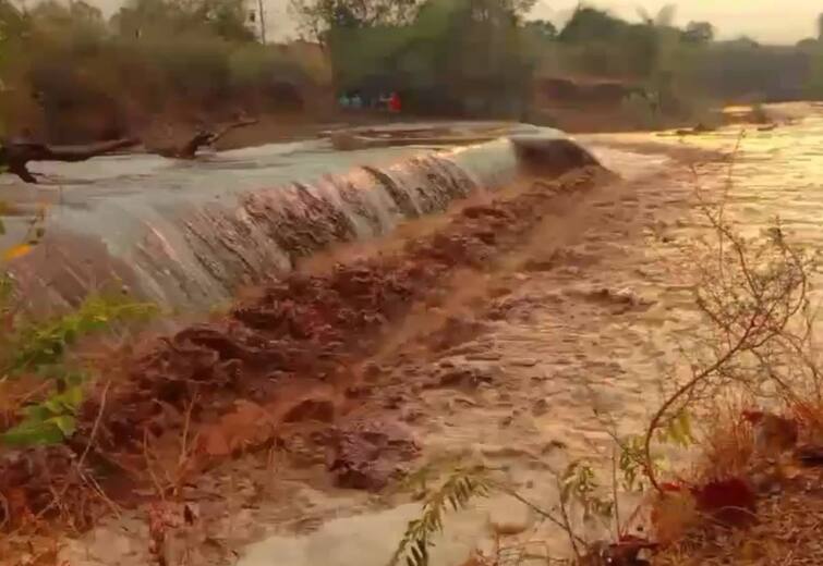 Setruji and Ambajal rivers flooded due to heavy rains Gujarat Rain Update: શેત્રુજી અને આંબાજળ નદીમાં ભર ઉનાળે પૂર આવ્યું, અમરેલીમાં આભમાંથી વરસ્યા કરા